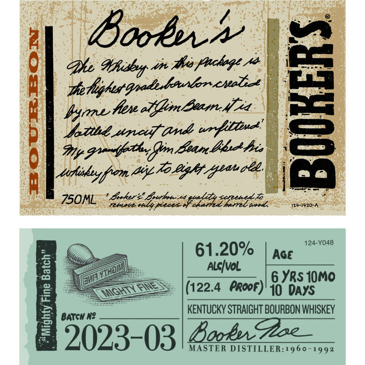 Booker's Bourbon 2023-03 “Might Fine Batch” - Goro's Liquor