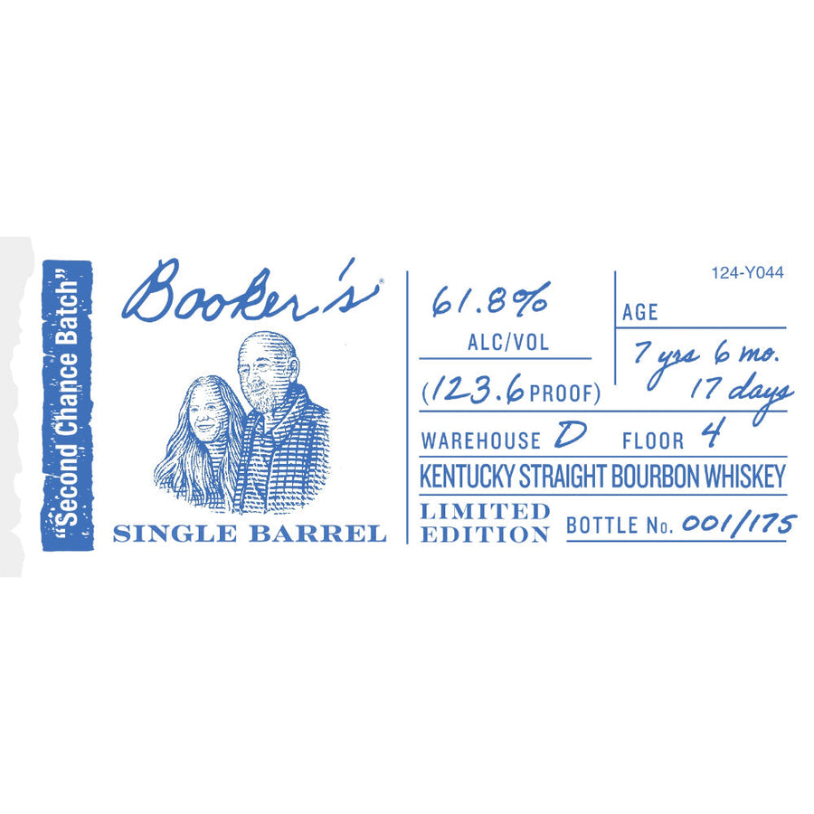 Booker’s Single Barrel "Second Chance Batch" Bourbon - Goro's Liquor