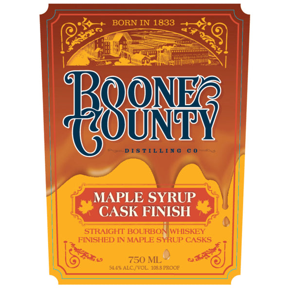 Boone County Maple Syrup Cask Finish Straight Bourbon - Goro's Liquor