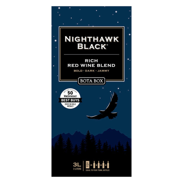 Bota Box Nighthawk Black Rich Red Wine Blend - Goro's Liquor