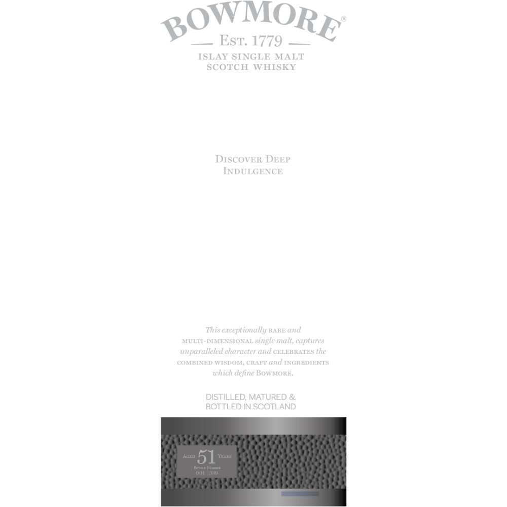 Bowmore 51 Year Old 1971 - Goro's Liquor