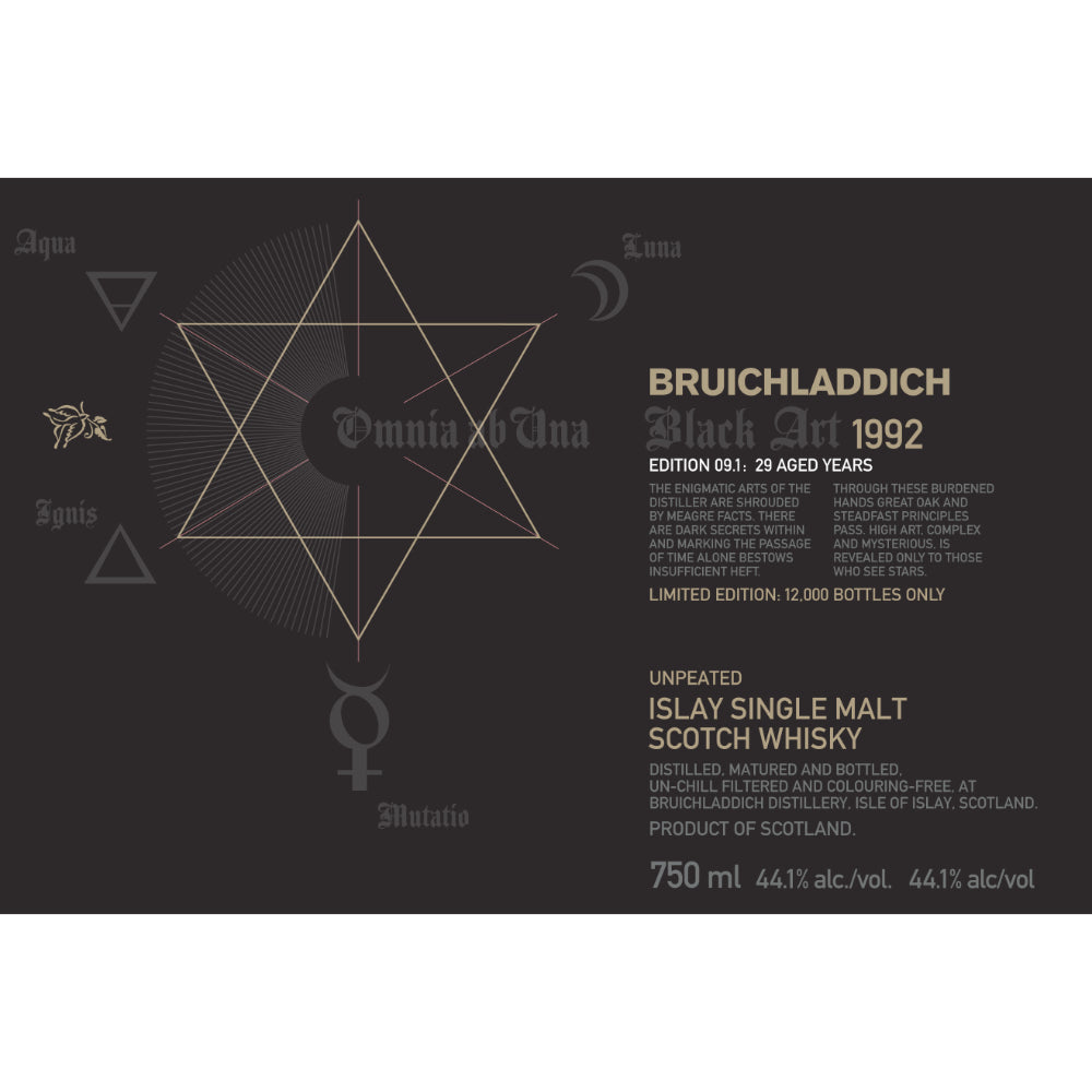 Bruichladdich Black Art 9.1 29 Year Old - Goro's Liquor