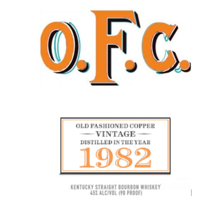 Buffalo Trace O.F.C. Vintage Bourbon 1982 - Goro's Liquor