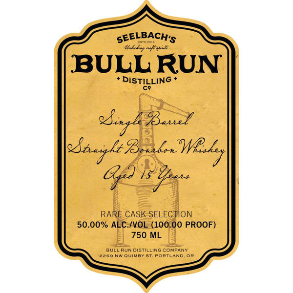 Bull Run 15 Year Old Single Barrel Straight Bourbon - Goro's Liquor