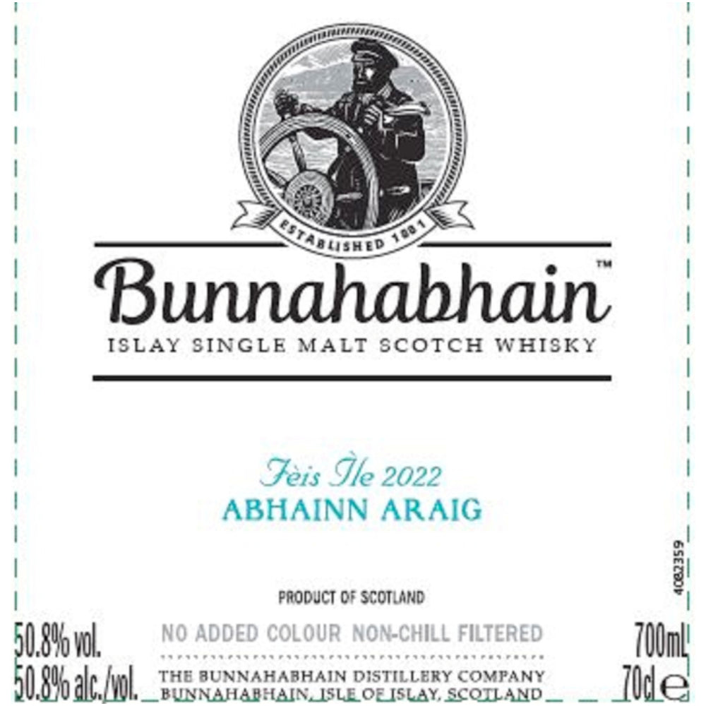 Bunnahabhain Fèis Ìle 2022 Abhainn Araig - Goro's Liquor