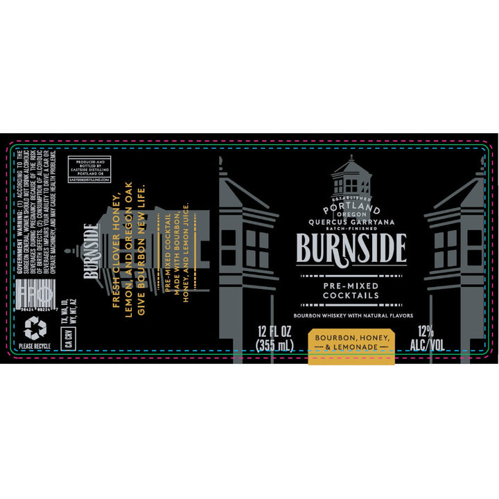 Burnside Bourbon, Honey, & Lemonade Cocktail - Goro's Liquor