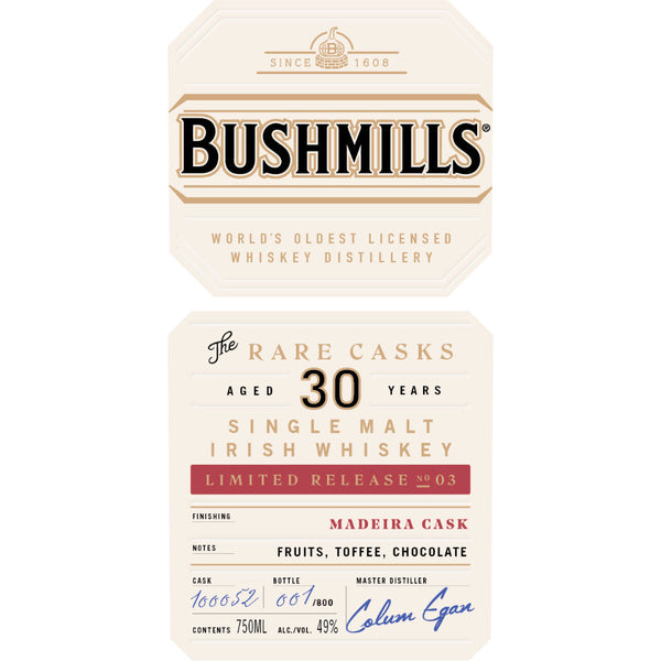 Bushmills The Rare Casks Limited Release No. 03 - Goro's Liquor