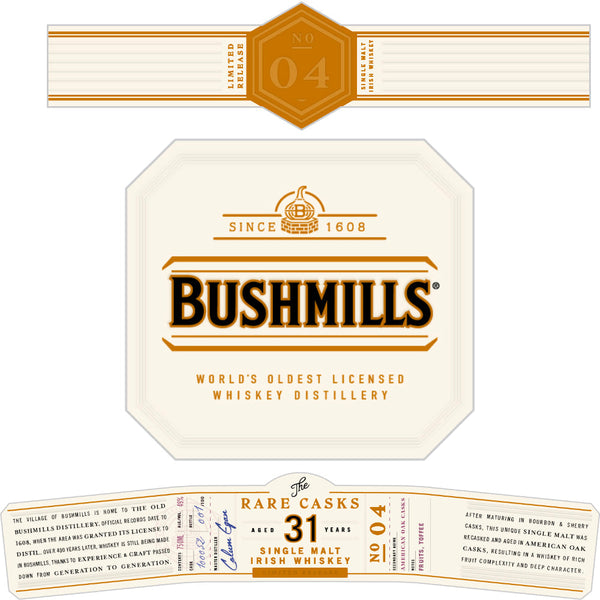 Bushmills The Rare Casks Limited Release No. 04 - Goro's Liquor