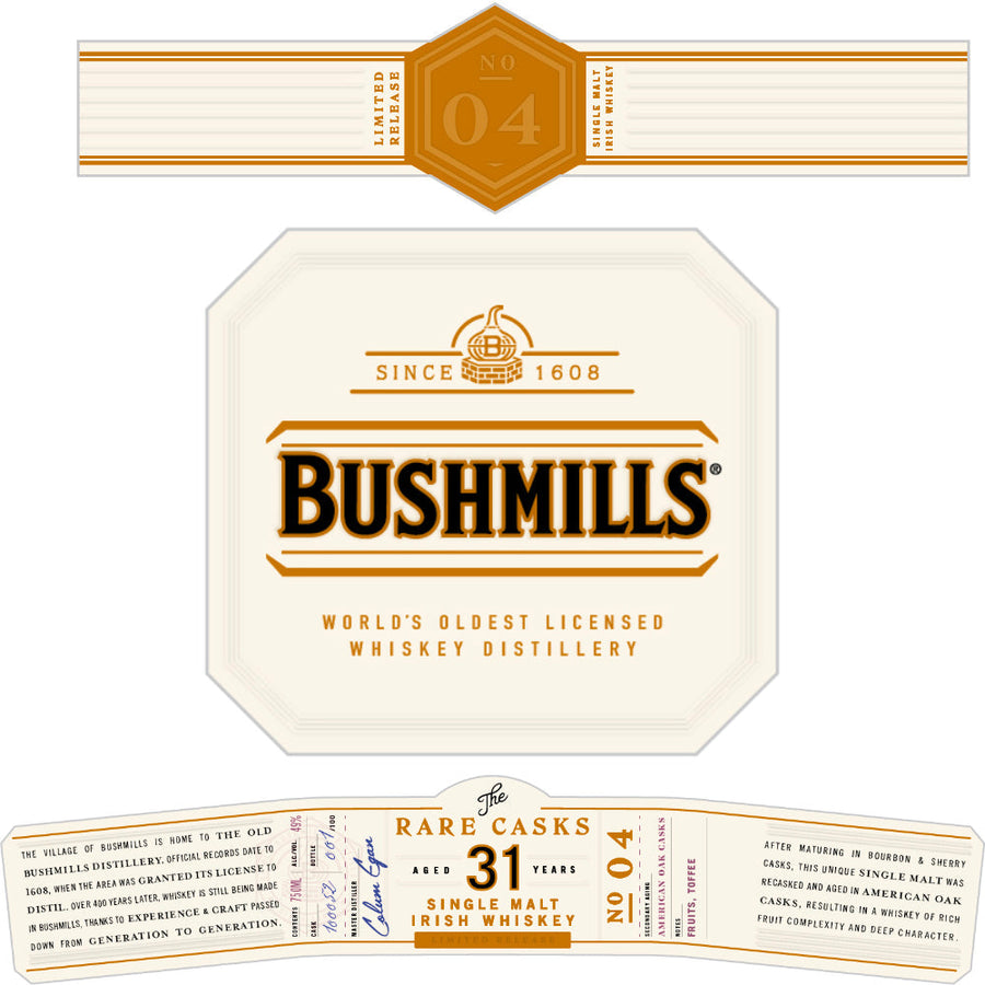 Bushmills The Rare Casks Limited Release No. 04 - Goro's Liquor