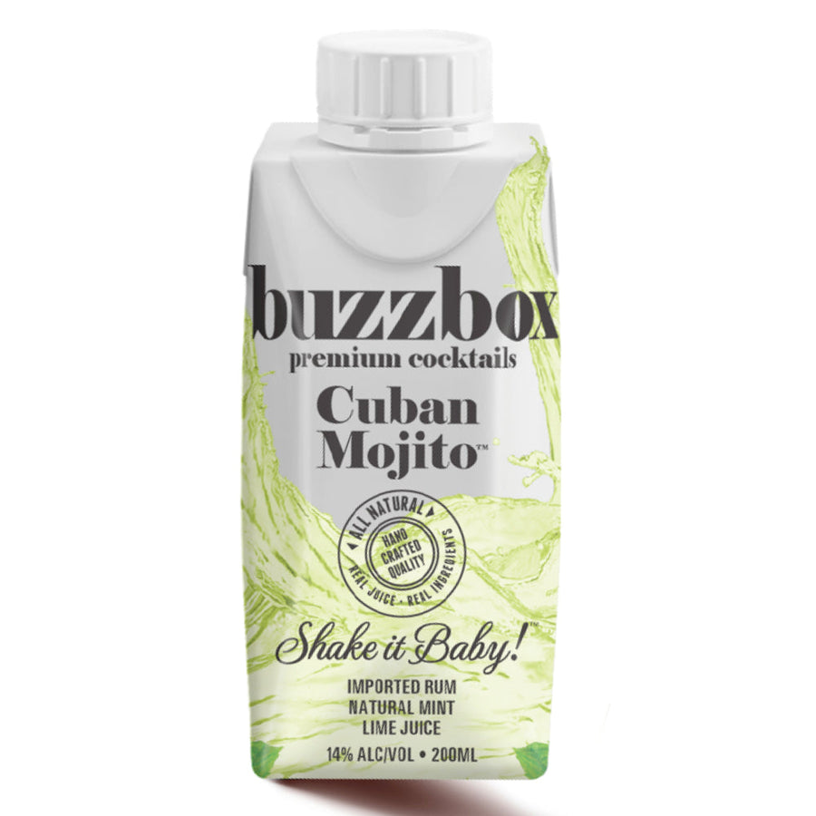 Buzzbox Cuban Mojito Cocktail 4PK - Goro's Liquor