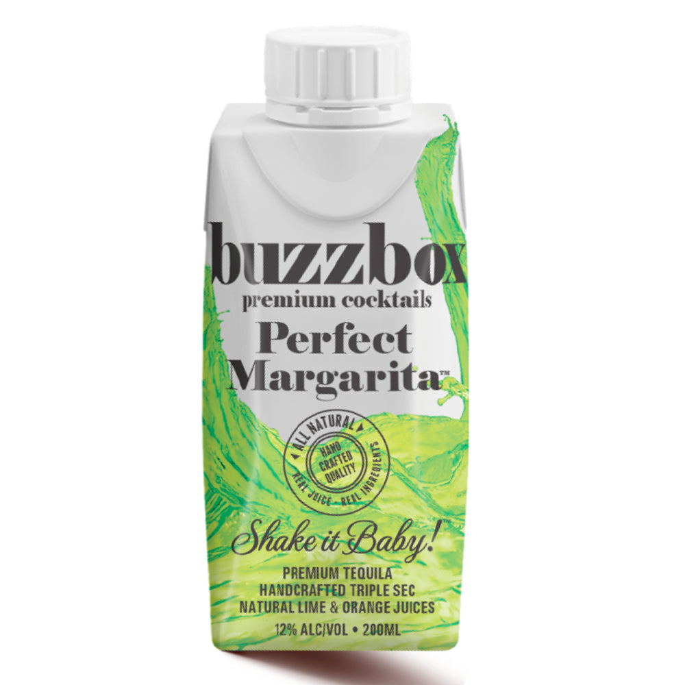 Buzzbox Perfect Margarita Cocktail 4PK - Goro's Liquor