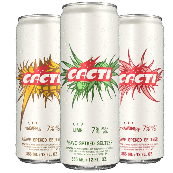 Cacti Pineapple Seltzer By Travis Scott - Goro's Liquor