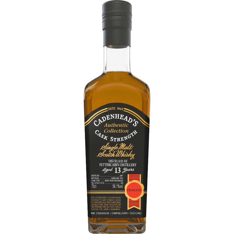 Cadenhead Authentic Collection Fettercairn 13 Year Old - Goro's Liquor