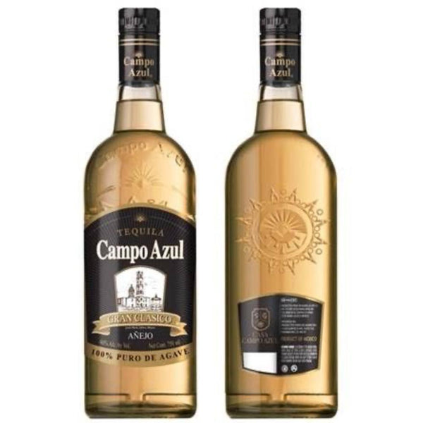 Campo Azul 100% Agave Gran Clasico Anejo 750ml Tequila Campo Azul