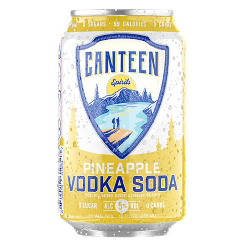 Canteen Pineapple Vodka Soda 6pk - Goro's Liquor