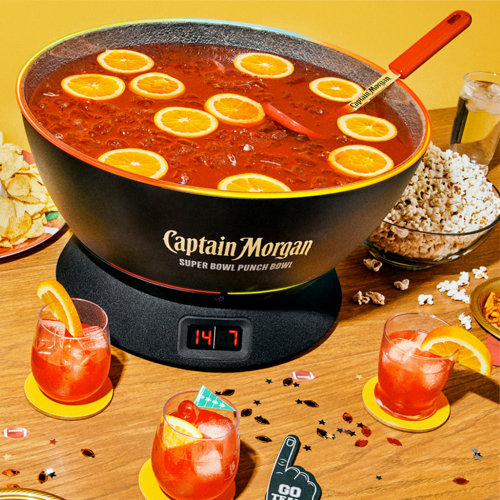 Captain Morgan Super Bowl Punch Bowl - Goro's Liquor