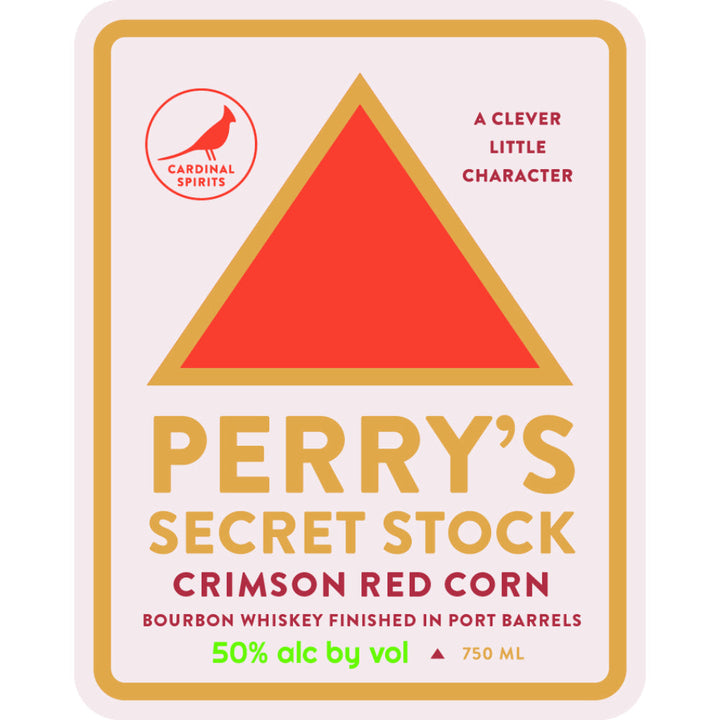 Cardinal Spirits Perry’s Secret Stock Crimson Red Corn Bourbon - Goro's Liquor