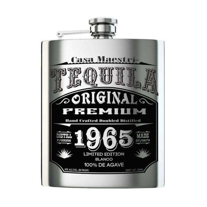 Casa Maestri Flask Edition Blanco Tequila 200ml Tequila Casa Maestri