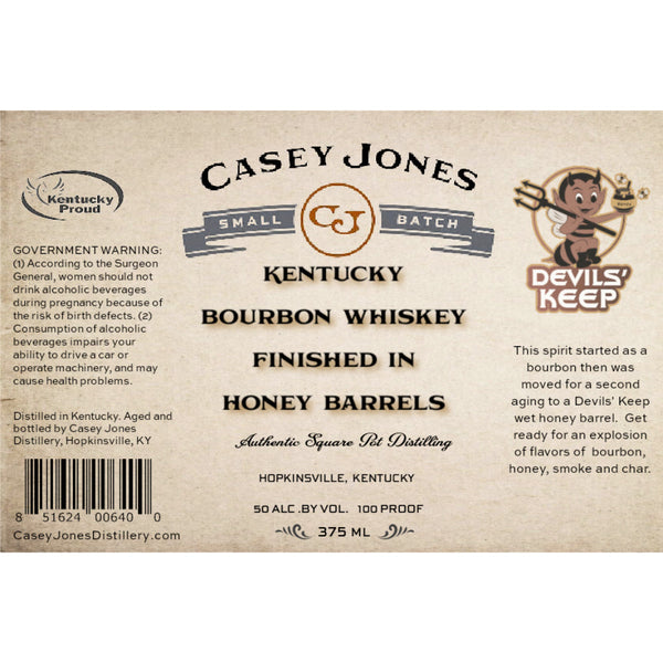 Casey Jones Kentucky Bourbon Finished in Honey Barrels - Goro's Liquor