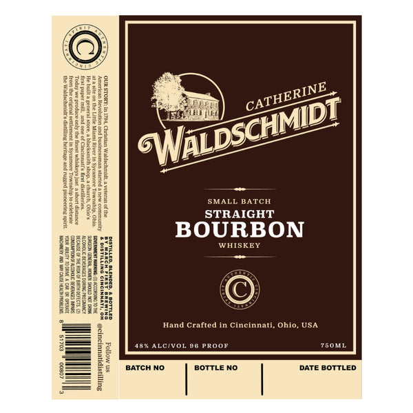 Catherine Waldschmidt Small Batch Straight Bourbon - Goro's Liquor