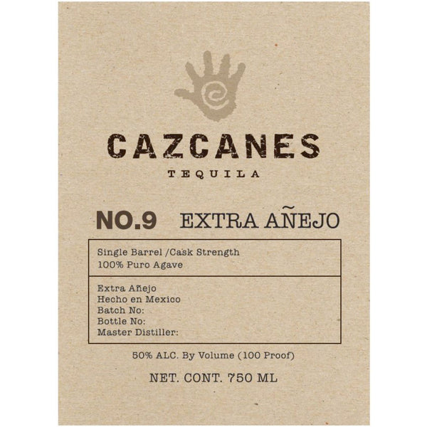 Cazcanes No. 9 Extra Anejo Tequila - Goro's Liquor