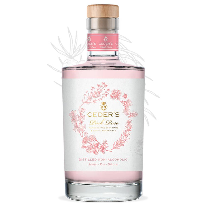 Cedar's Pink Rose Non-Alcoholic Gin - Goro's Liquor