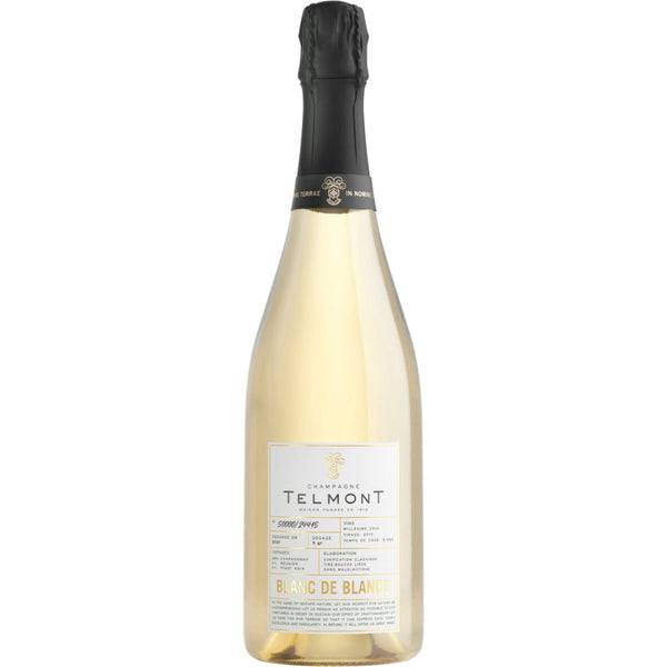 Champagne Telmont Blanc de Blancs 2012 by Leonardo DiCaprio - Goro's Liquor