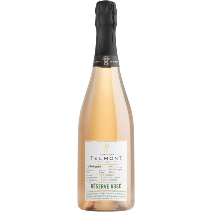 Champagne Telmont Réserve Rosé by Leonardo DiCaprio - Goro's Liquor