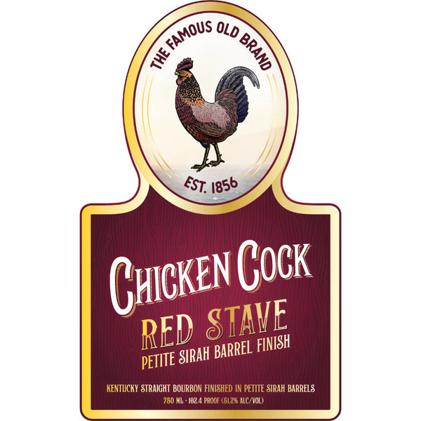 Chicken Cock Red Stave Straight Bourbon - Goro's Liquor