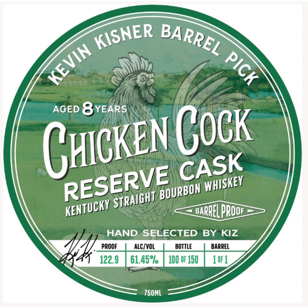 Chicken Cock “Kiz” Reserve Cask Bourbon - Goro's Liquor