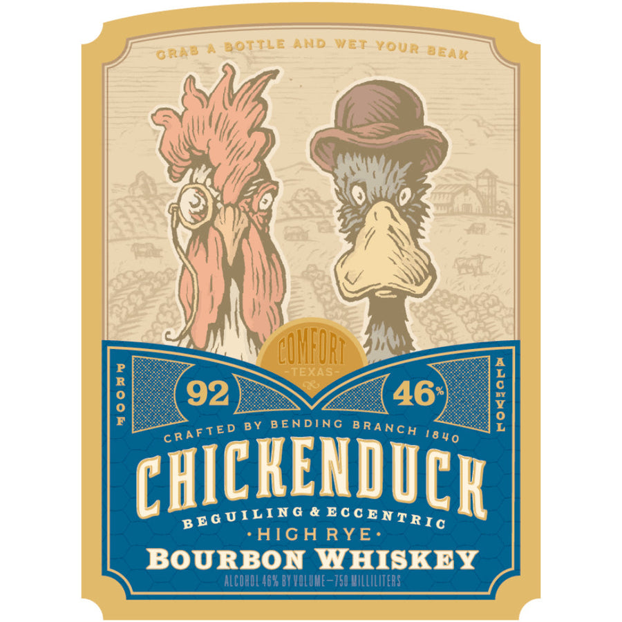 ChickenDuck High Rye Bourbon Whiskey - Goro's Liquor