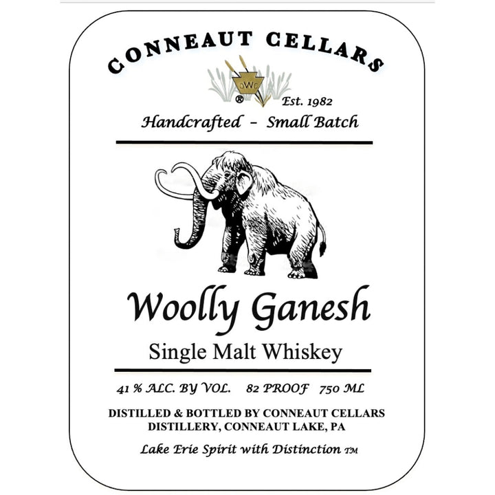 Conneaut Cellars Woolly Ganesh Single Malt Whiskey - Goro's Liquor