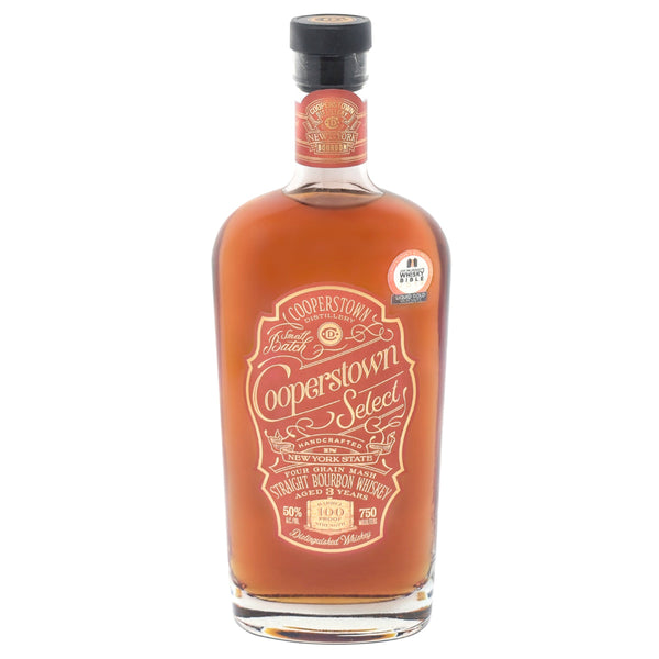 Cooperstown Select Four Grain Mash 3 Year Old Bourbon - Goro's Liquor