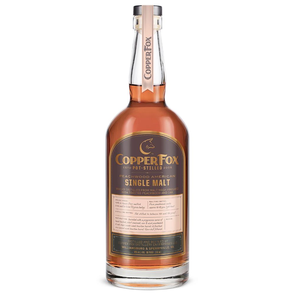 Copper Fox Peachwood American Single Malt Whisky - Goro's Liquor