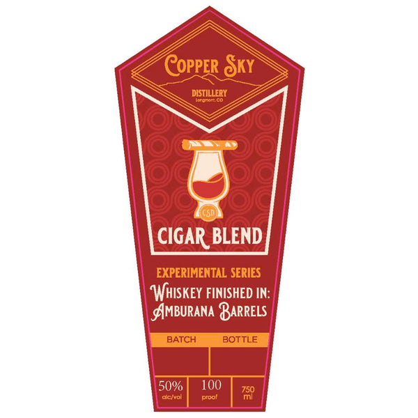 Copper Sky Cigar Blend Whiskey Finished in Amburana Barrels - Goro's Liquor