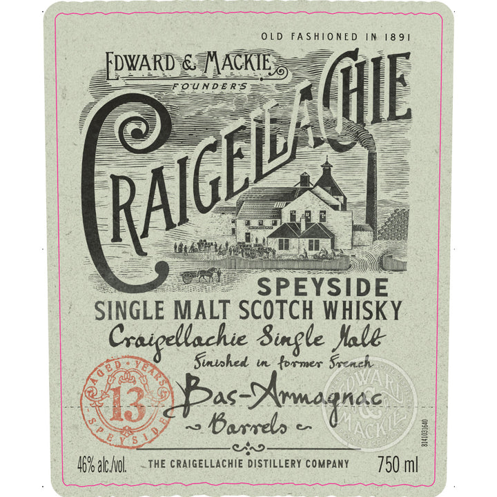 Craigellachie 13 Year Old Armagnac Cask Finish - Goro's Liquor