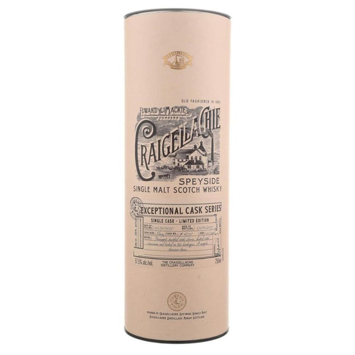 Craigellachie Exceptional Cask Series 23 Year Old Scotch Scotch Craigellachie