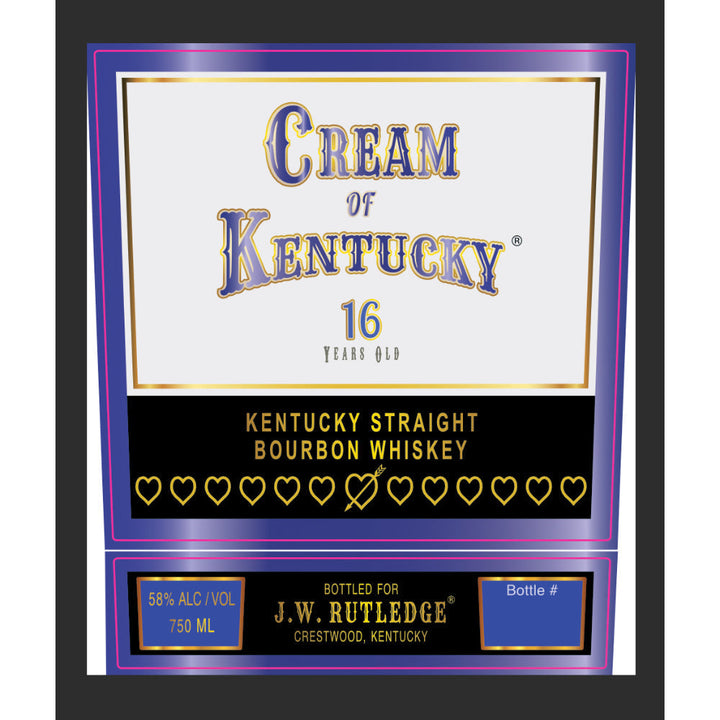 Cream Of Kentucky 16 Year Old Bourbon Bourbon Cream Of Kentucky   