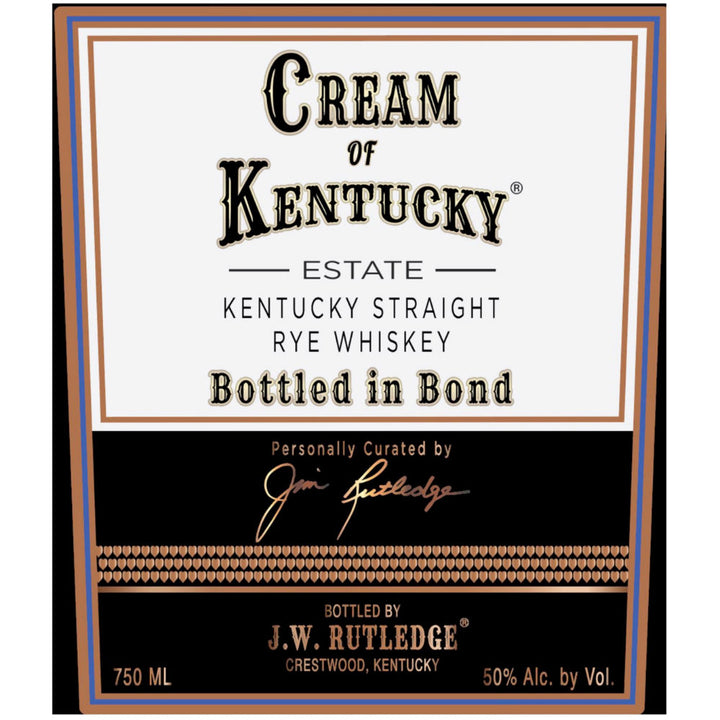 Cream of Kentucky Bottled in Bond Kentucky Straight Rye - Goro's Liquor