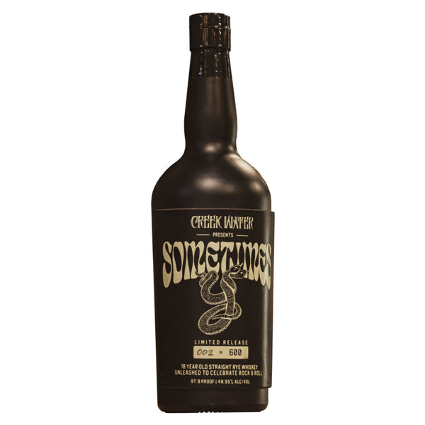 Creek Water "Sometimes Y" Rye Whiskey by Yelawolf - Goro's Liquor