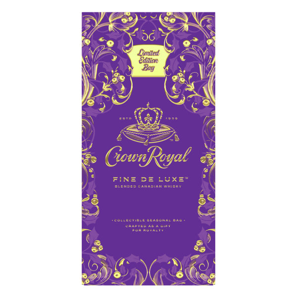 Crown Royal Fine De Luxe Limited Edition Holiday Bag - Goro's Liquor