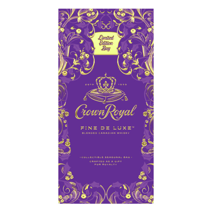 Crown Royal Fine De Luxe Limited Edition Holiday Bag - Goro's Liquor