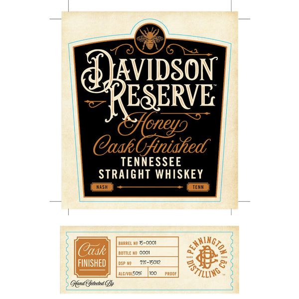 Davidson Reserve Honey Cask Finished Whiskey - Goro's Liquor