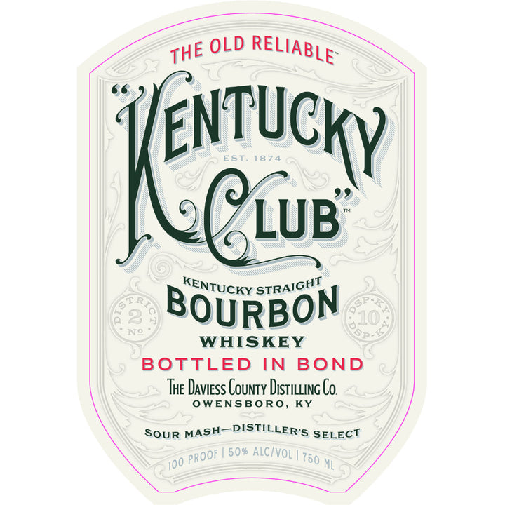 Daviess County Kentucky Club Bottled In Bond Bourbon - Goro's Liquor