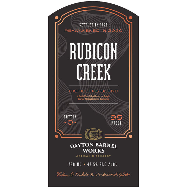 Dayton Barrel Works Rubicon Creek Distillers Blend - Goro's Liquor