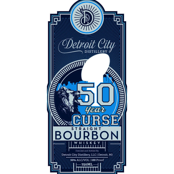 Detroit City Distillery 50 Year Curse Straight Bourbon - Goro's Liquor