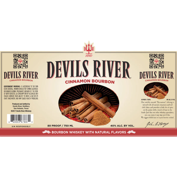 Devils River Cinnamon Bourbon - Goro's Liquor