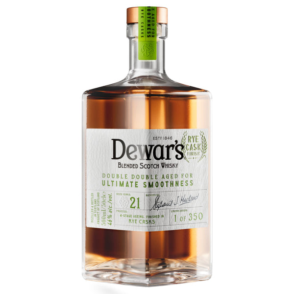 Dewar’s x Blockbar Double Double 21 year old Rye Cask Finish - Goro's Liquor