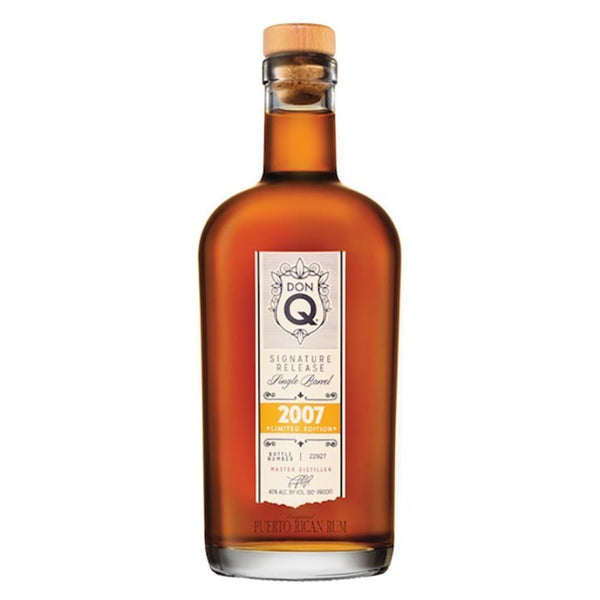 Don Q 2007 Signature Release Single Barrel Rum Rum Don Q