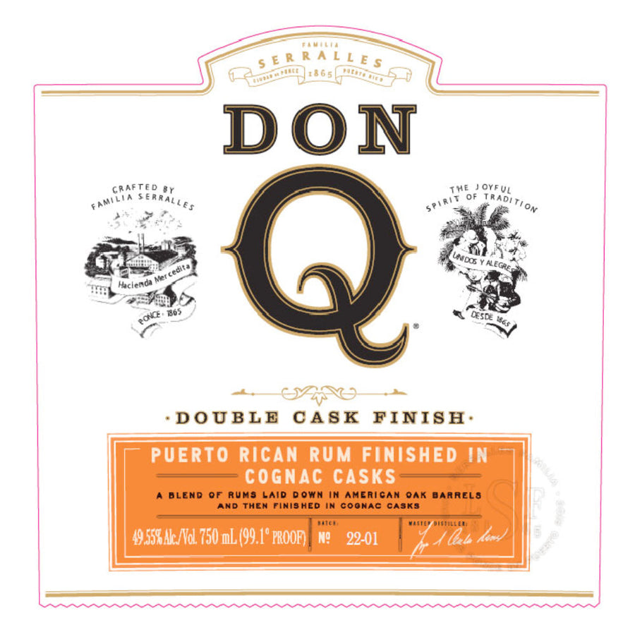 Don Q Double Cask Aged Cognac Cask Finish Rum - Goro's Liquor